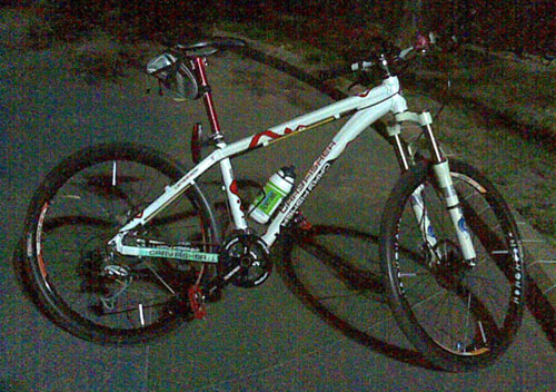 ทางเรียบ แต่ใส่ bash guard ปั่นแล้วเมื่อยดี 5555