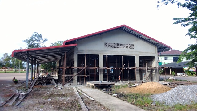 อาคารที่รองบประมาณครับ