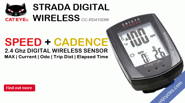 สินค้า : ไมล์ไร้สาย CATEYE CC-RD410DW วัดรอบขา Strada Digital Wireless<br />ราคา : 3200 บาท
