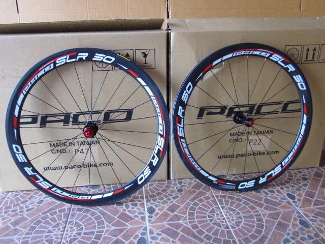 WH-R50 FULL CARBON 20/24   CLINCHER         ชุดล้อ 50mm  น้ำหนัก<br />1.59kg (0.70/0.89)