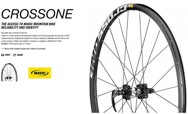 รุ่น crossone ล้อ 27.5 ราคา 5,700 บาท / ems+150
