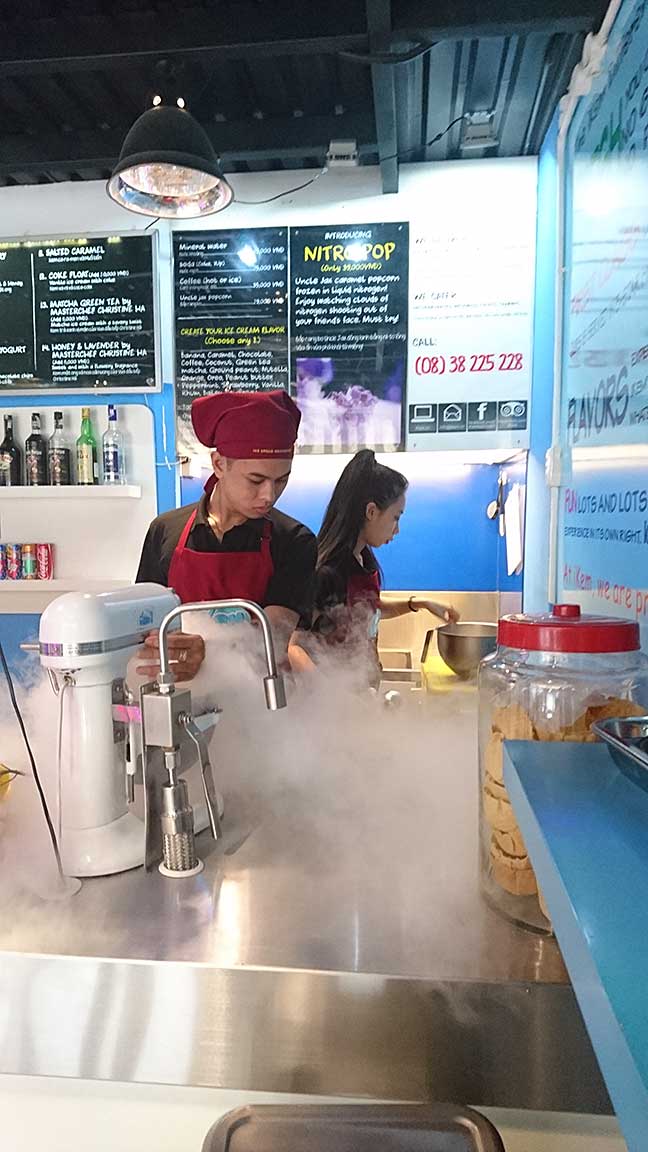 ทำให้ไอศกรีมสดใหม่และรสชาติอร่อยสมราคา