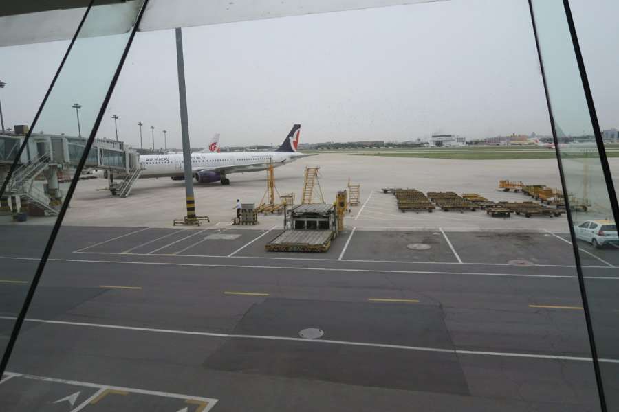 ถึงแล้ว บินประมานสี่ชั่วโมง