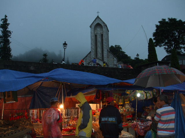 ตลาดที่ sapa